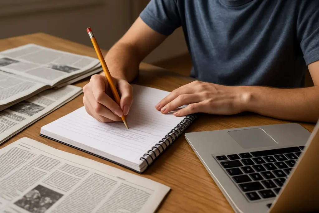 como escrever uma notícia