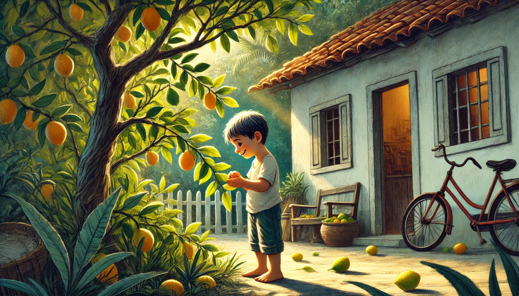 resumo do livro meu pé de laranja lima capítulo 1