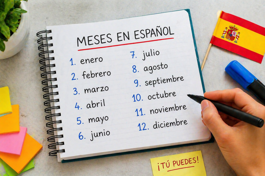 Meses em espanhol