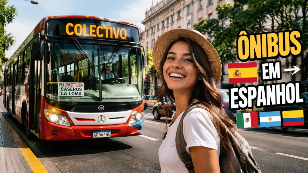 ônibus em espanhol