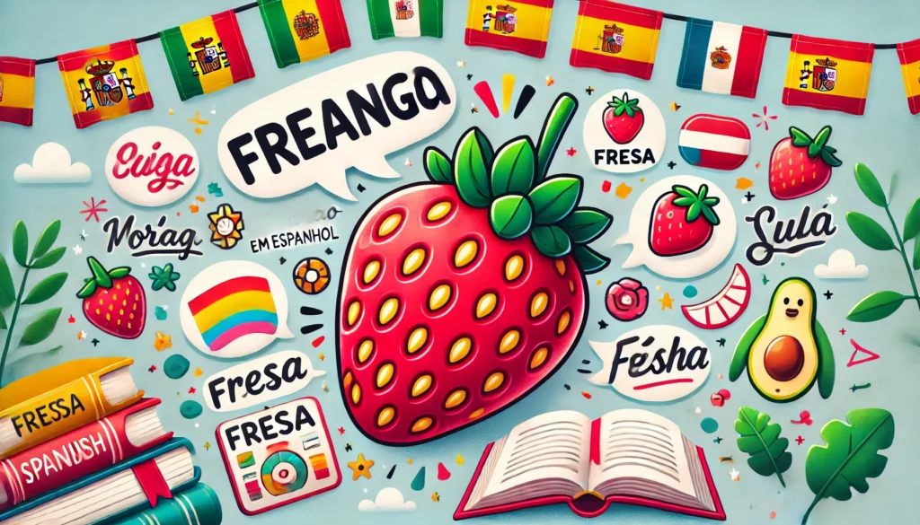Morango em espanhol
