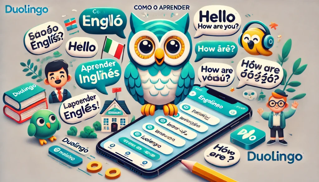 Como aprender inglês com o duolingo