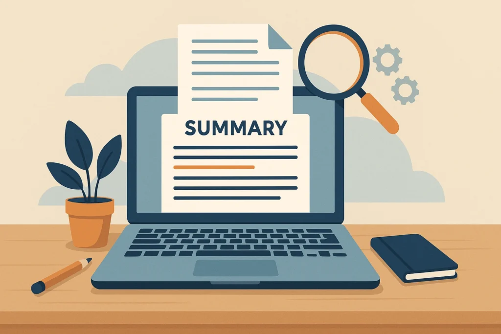 sites para resumir textos