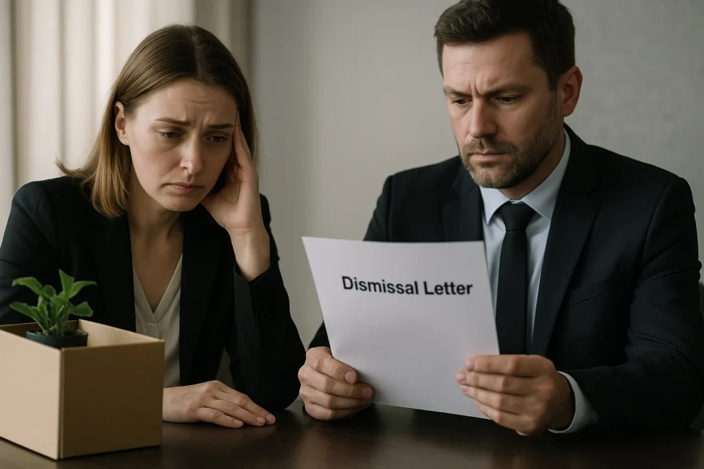 texto pronto para demitir um funcionário