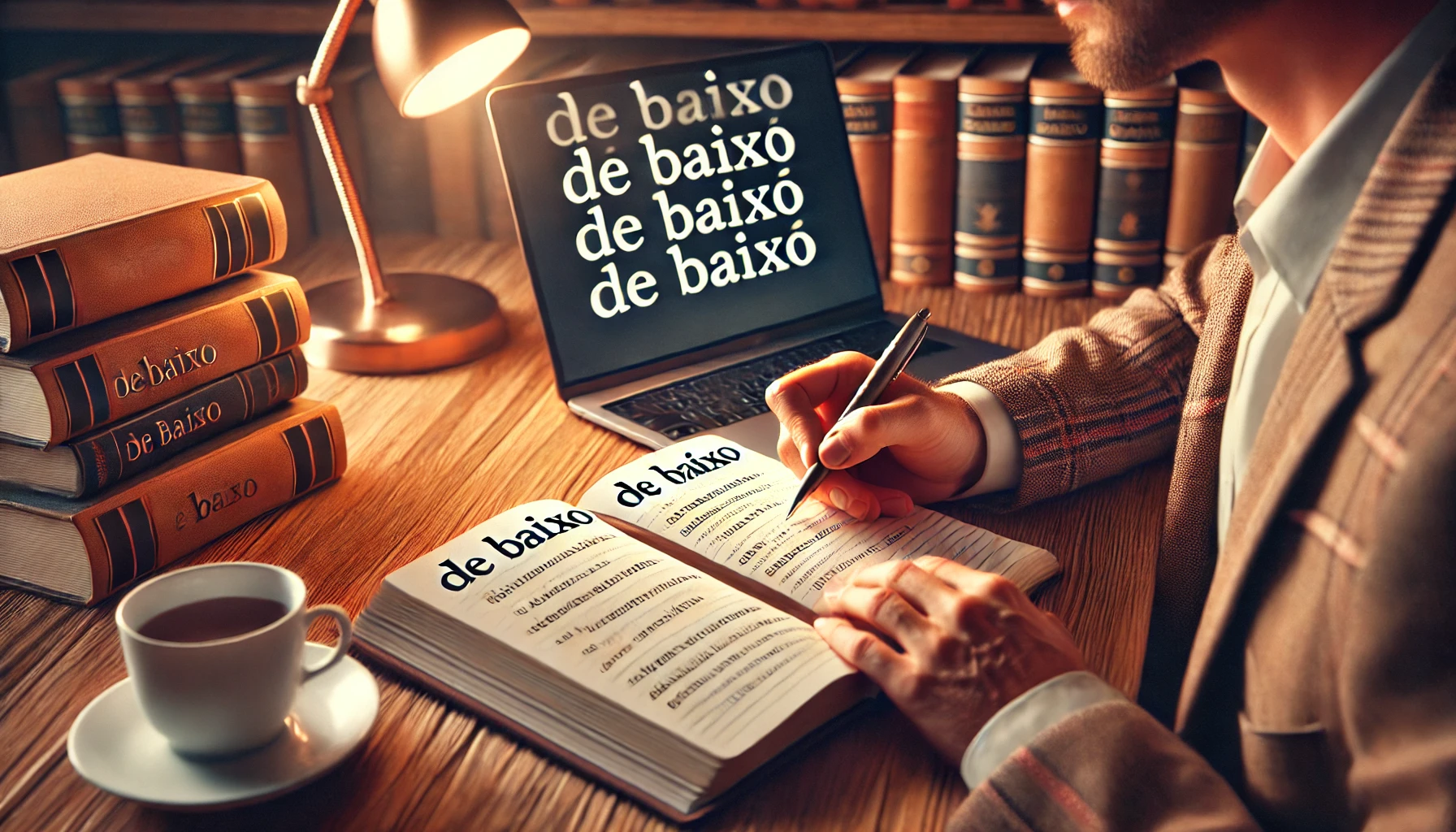 debaixo ou de baixo