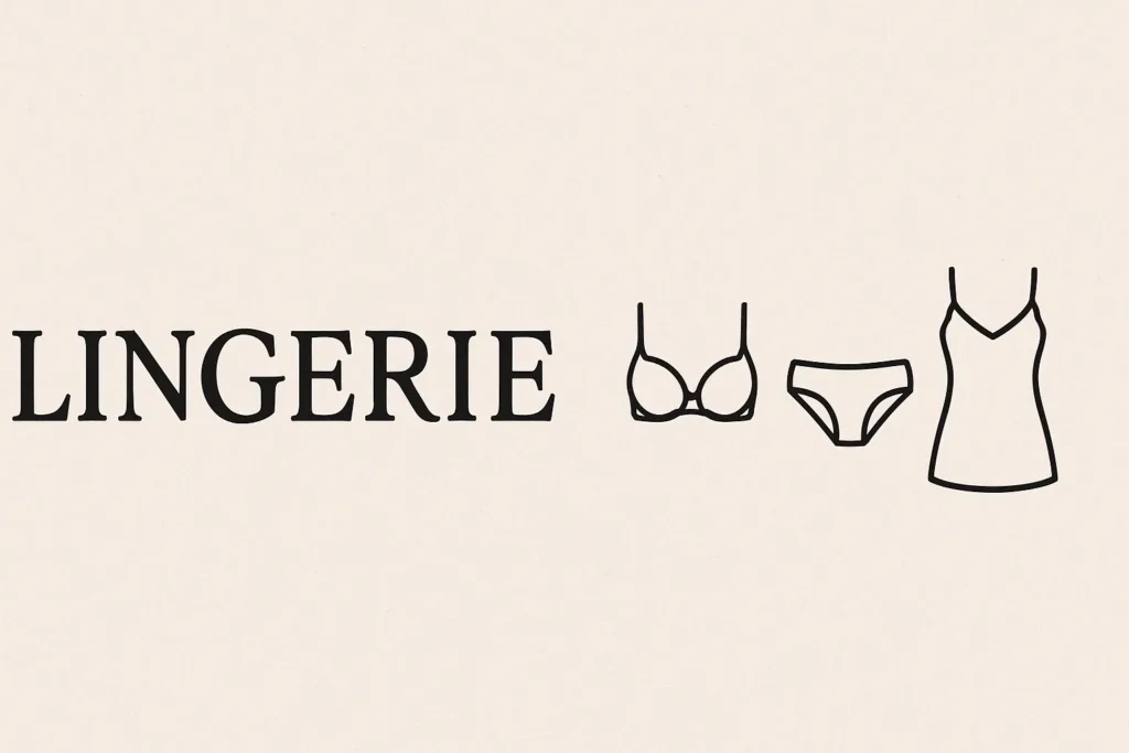 como se escreve lingerie