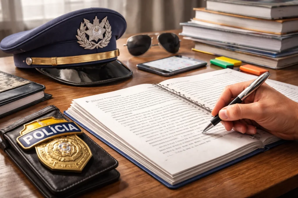 temas de redação para concurso da policia militar