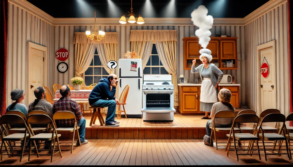 como fazer um texto de teatro