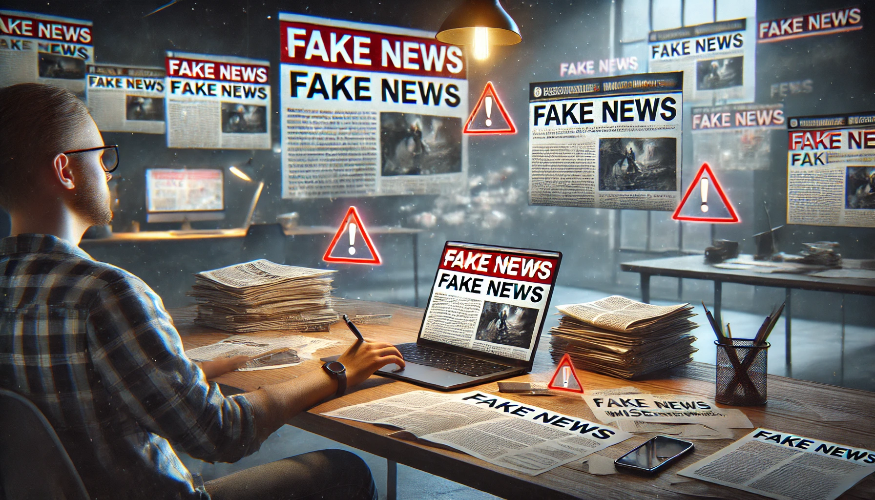 redação sobre fake news 30 linhas