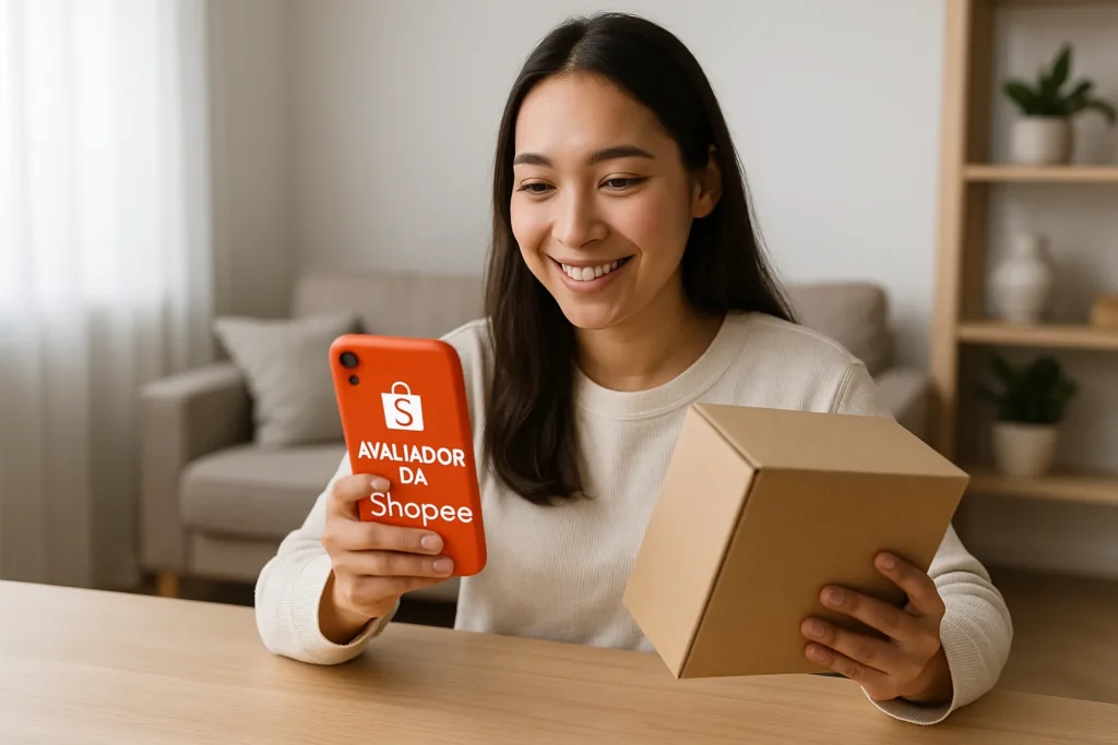 como ganhar dinheiro avaliando roupas da shopee