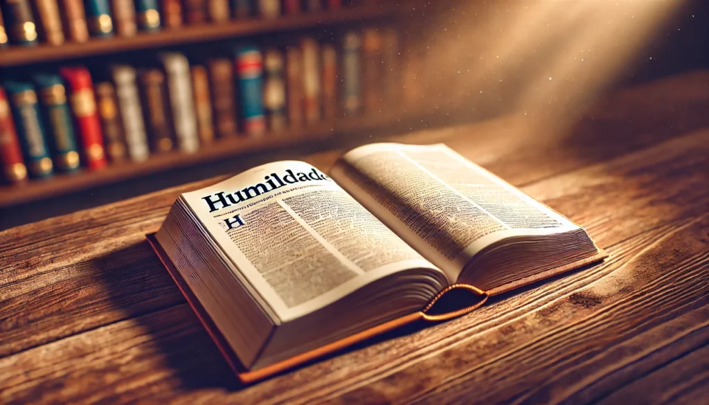 como se escreve humildade