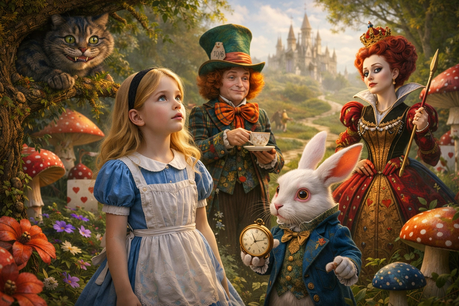 resumo do livro Alice no País das Maravilhas