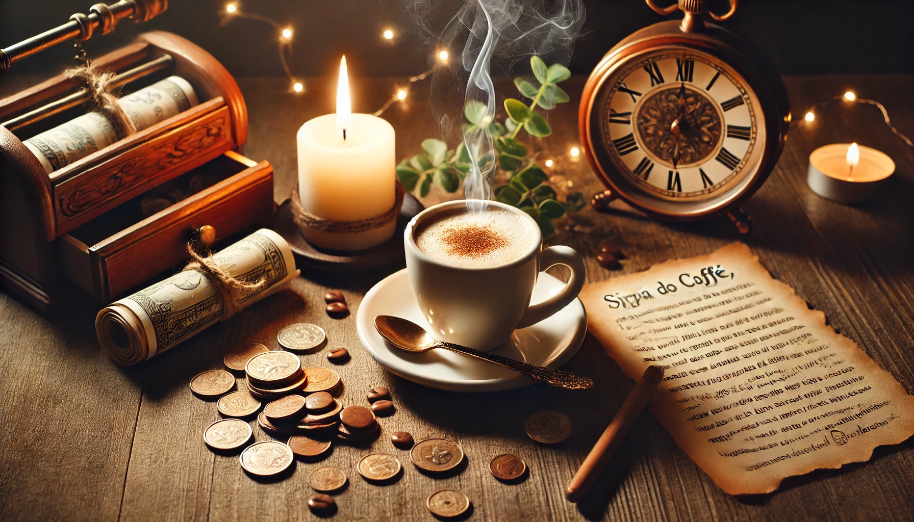 Simpatia do café para ganhar dinheiro em 24 horas