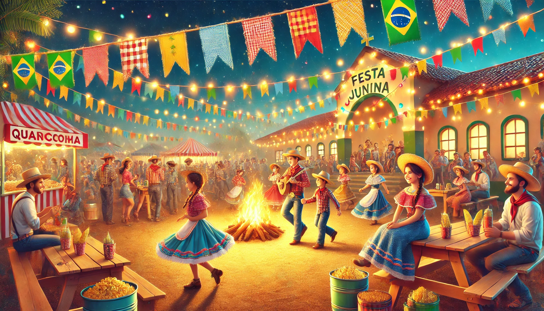 texto sobre festa junina pequeno