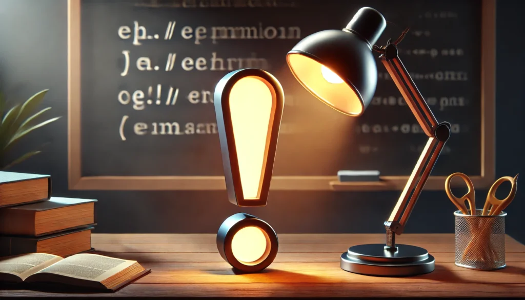 uma frase exclamativa