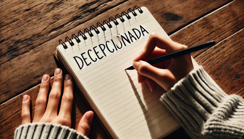 decepcionado sinônimo