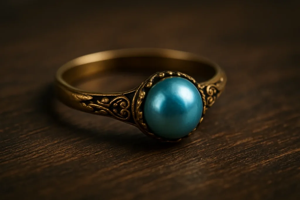 o mistério do anel de perola redação