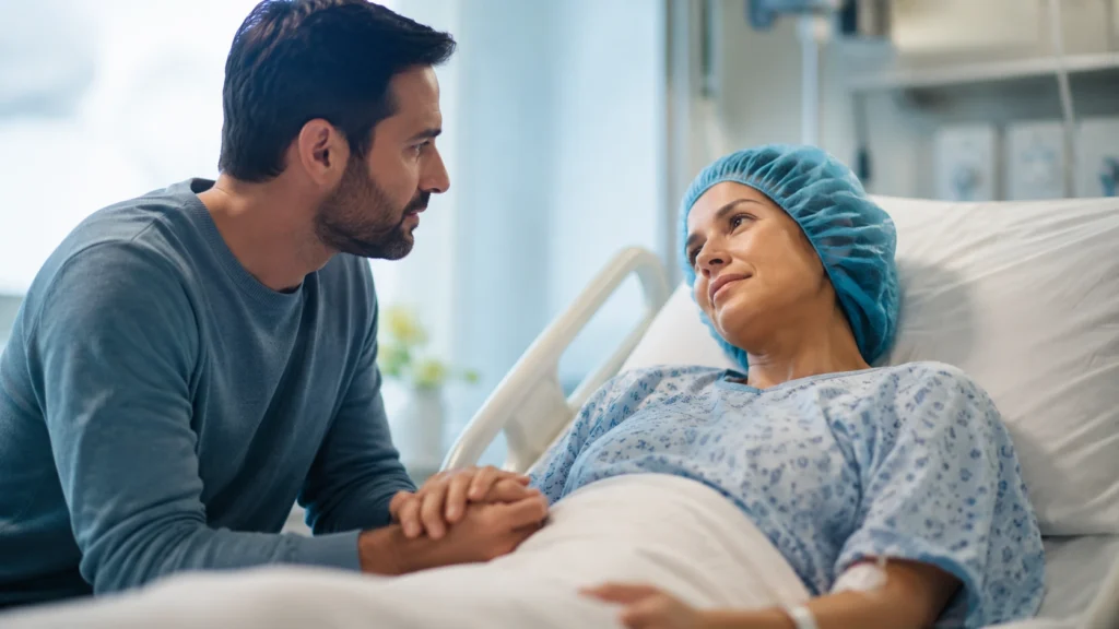 Mensagem para quem vai fazer cirurgia com palavras de apoio, carinho e recuperação