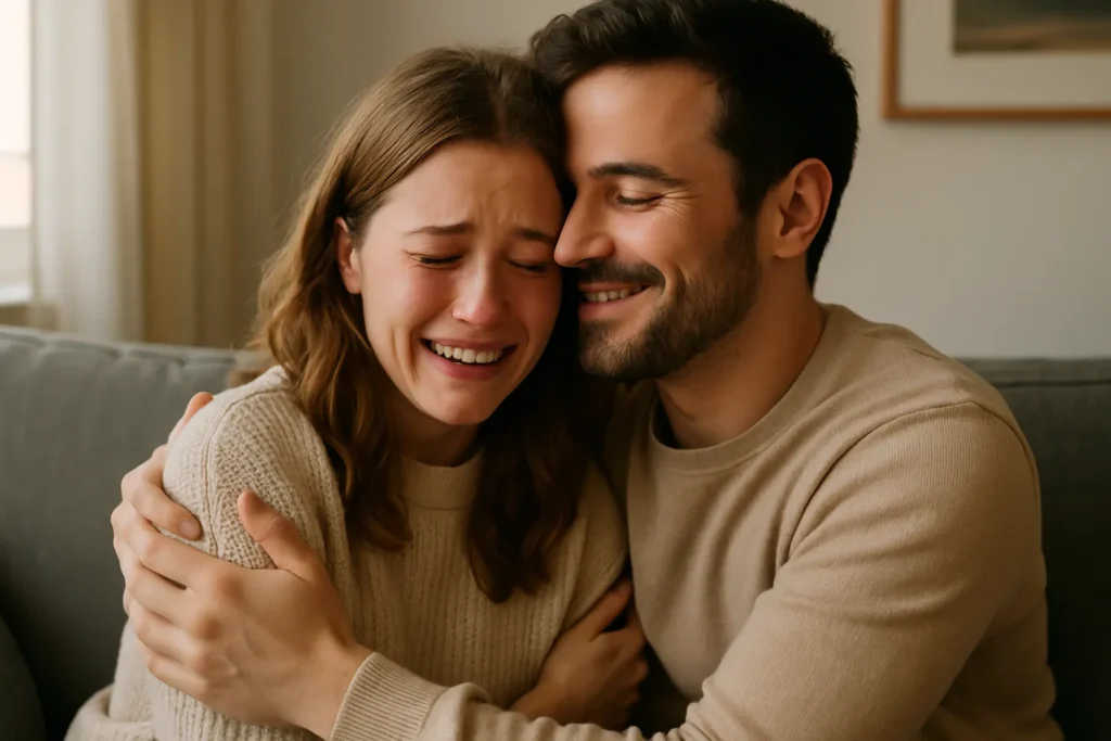 texto para namorada chorar