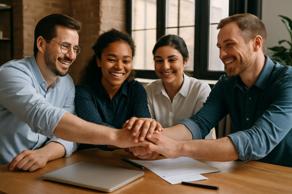 Mensagem de incentivo para equipe