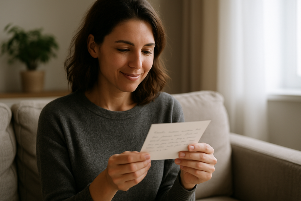 mensagem de recuperação de saúde