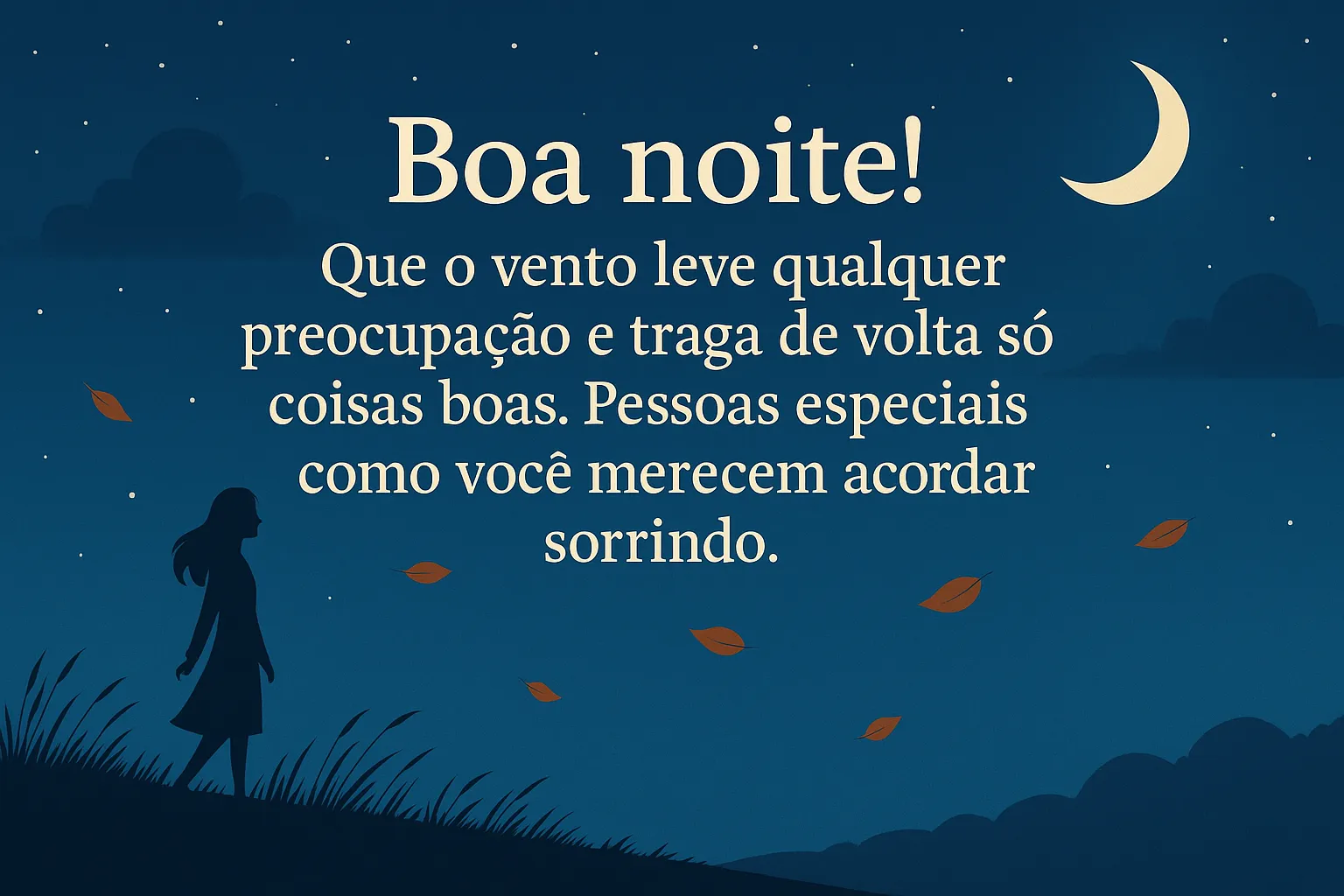 mensagem de boa noite para alguém muito especial