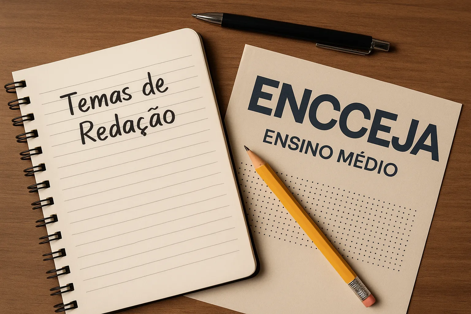 Temas de redação Encceja ensino médio