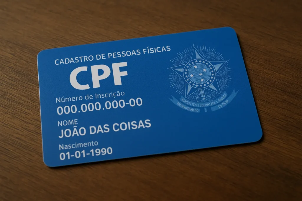 O que significa a sigla CPF