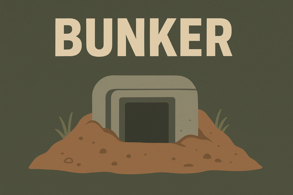 O que significa bunker