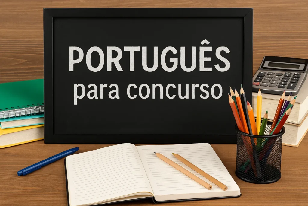 como aprender português para concurso