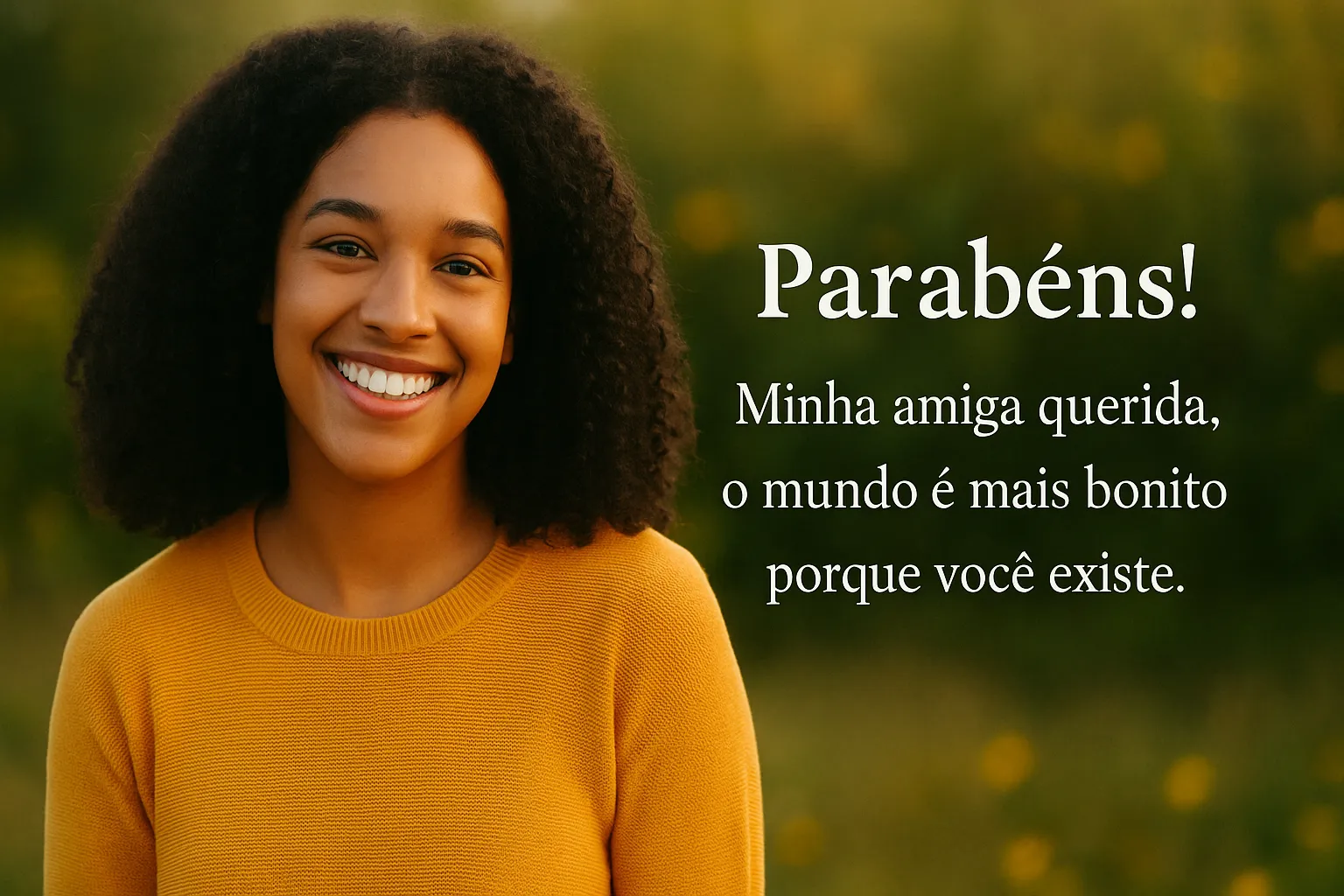 mensagem de aniversário para amiga