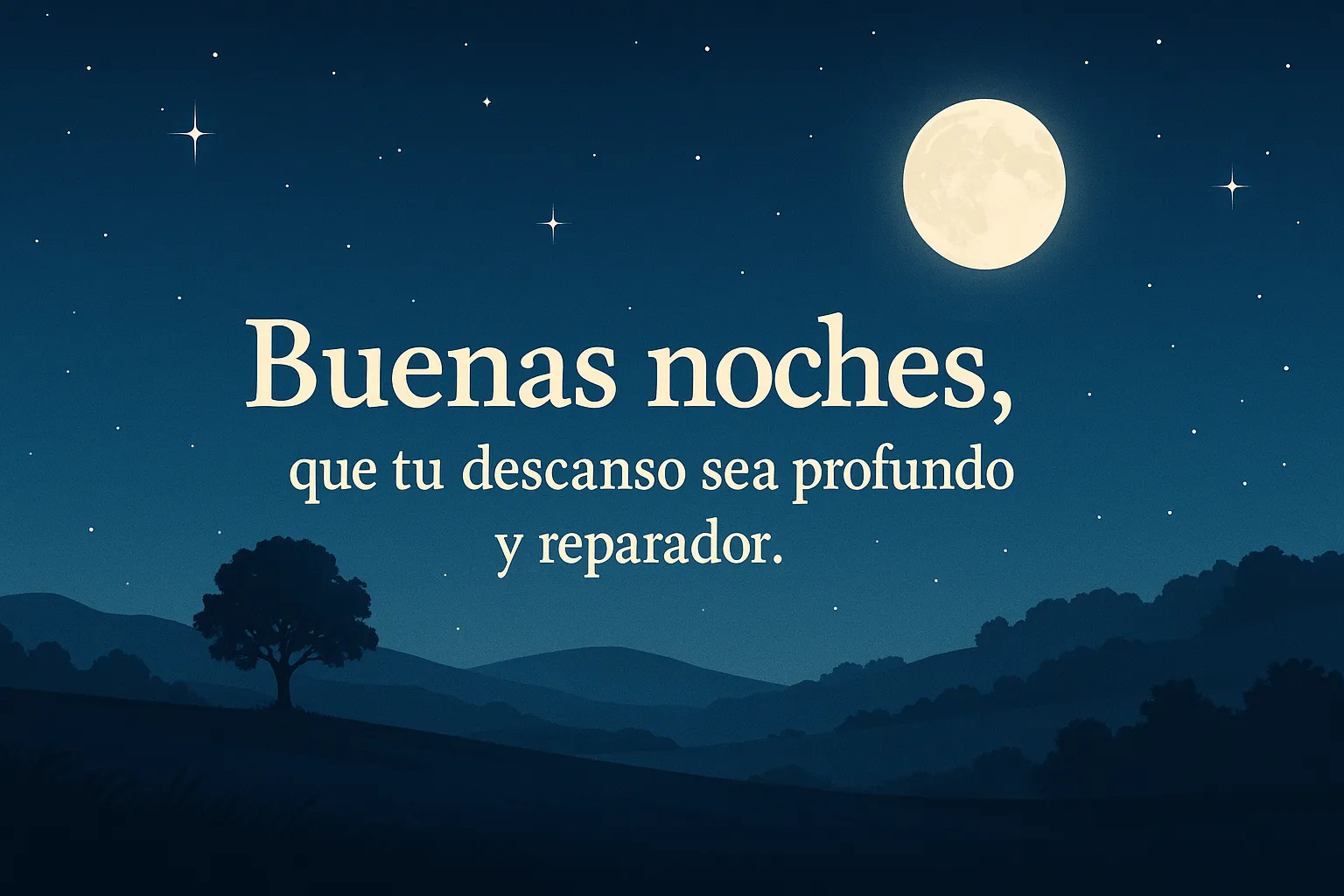 mensagem de boa noite em espanhol 