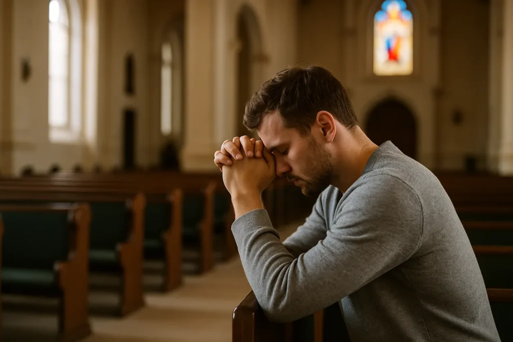 Mensagem para afilhado em retiro espiritual
