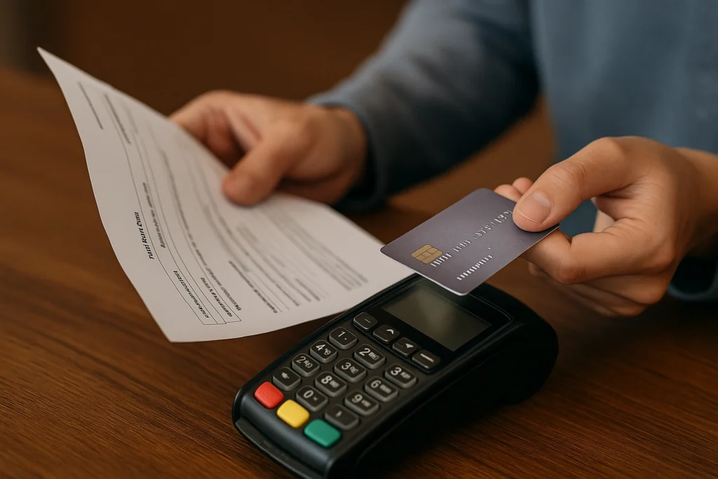 Tem como pagar boletos com cartão de crédito