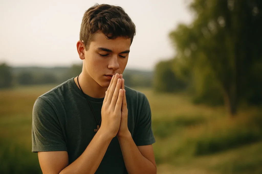 Carta para adolescente em retiro