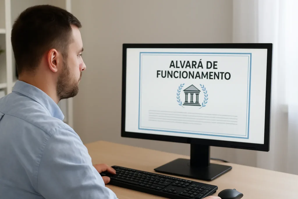 como consultar alvará de funcionamento