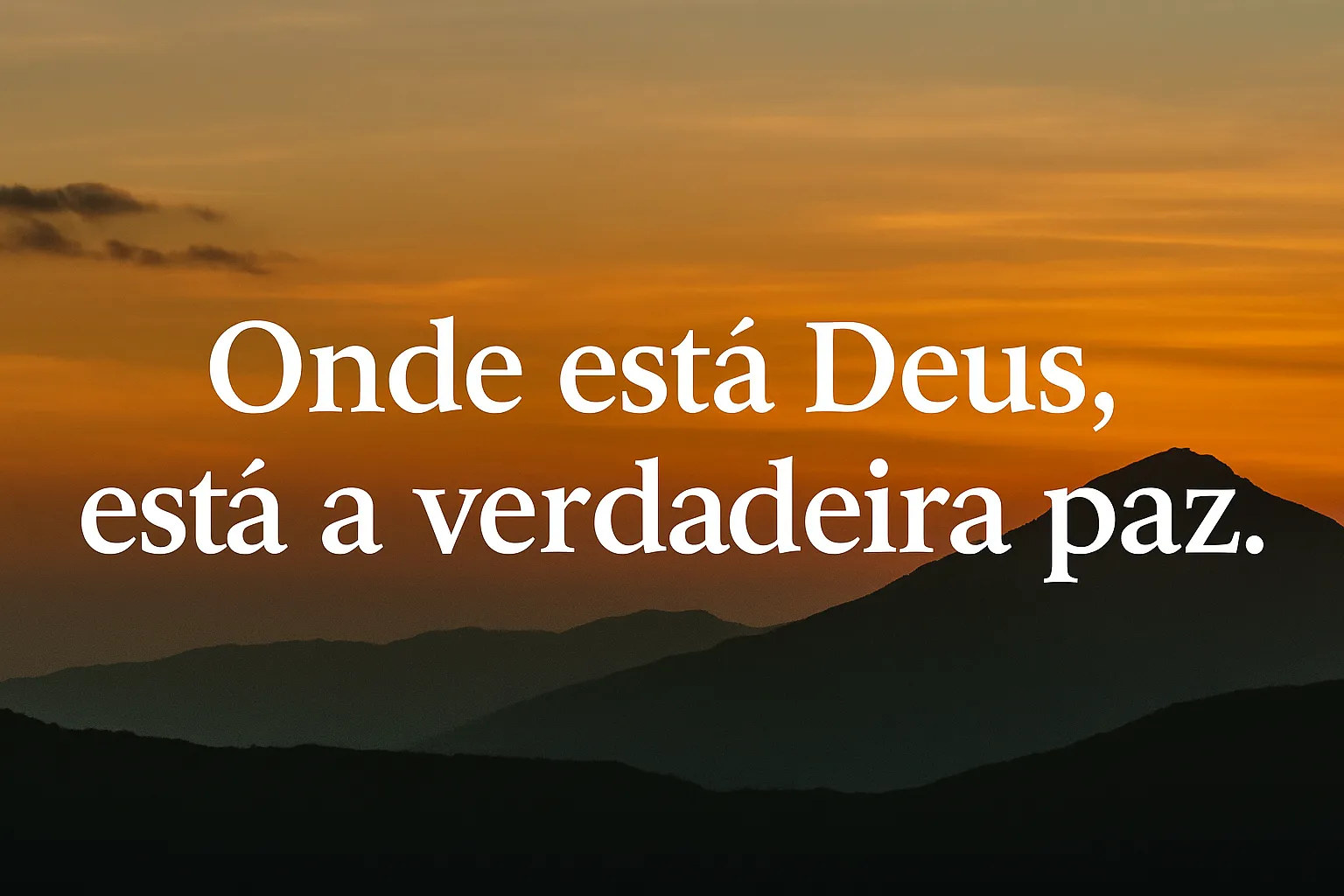 frases em Deus