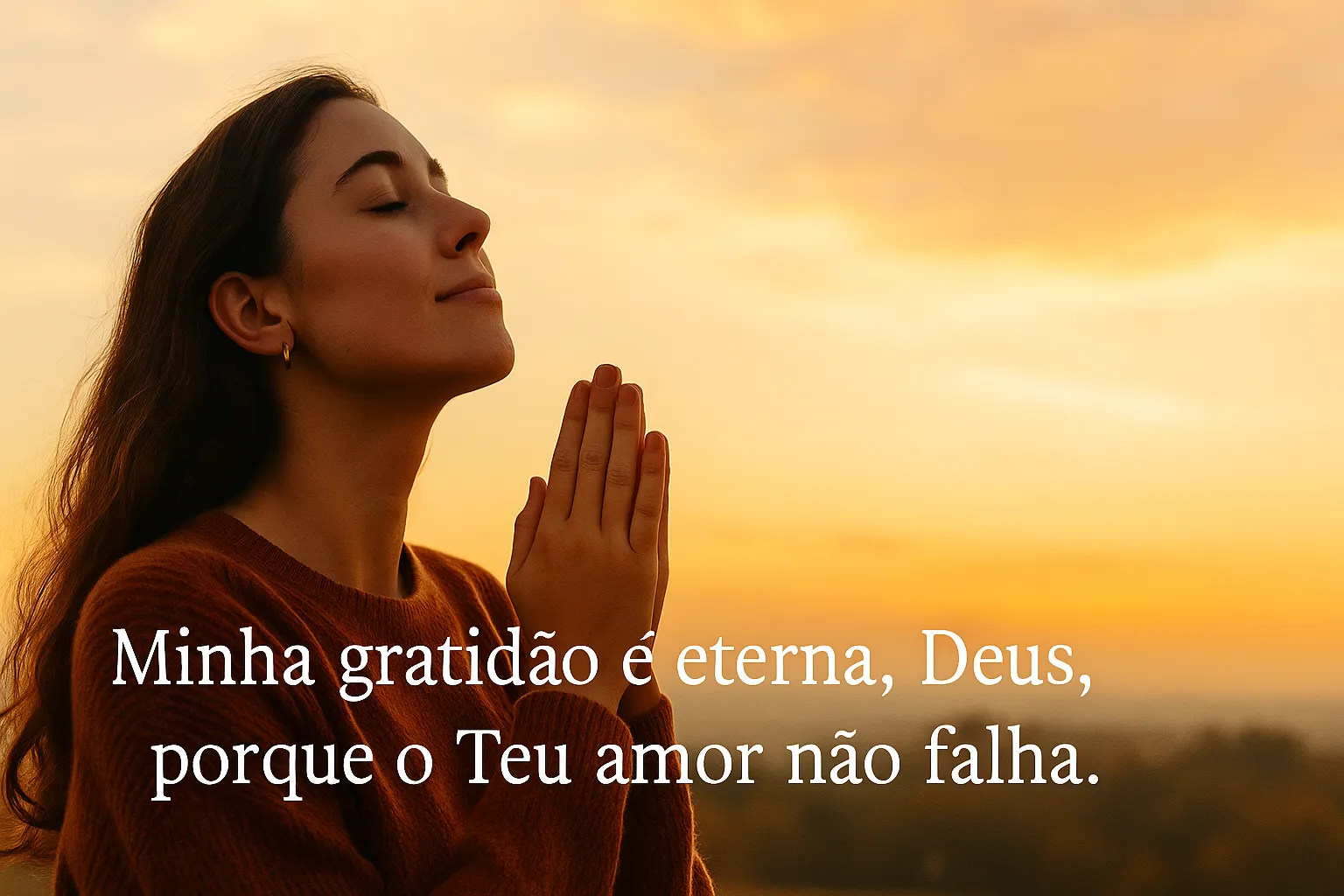 frases de gratidão a Deus
