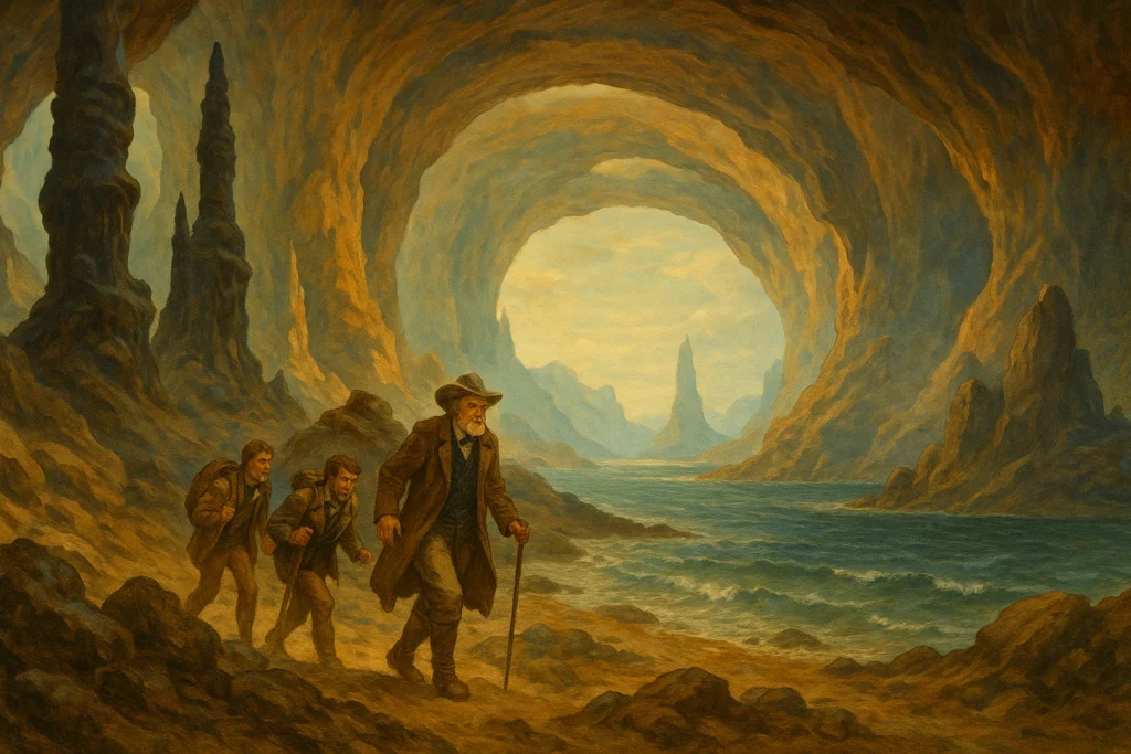 sinopse do livro viagem ao centro da terra