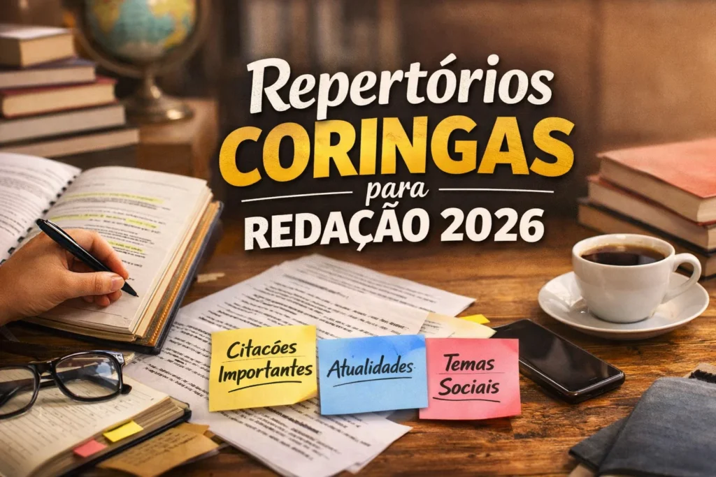 Repertórios coringas para redação 2026
