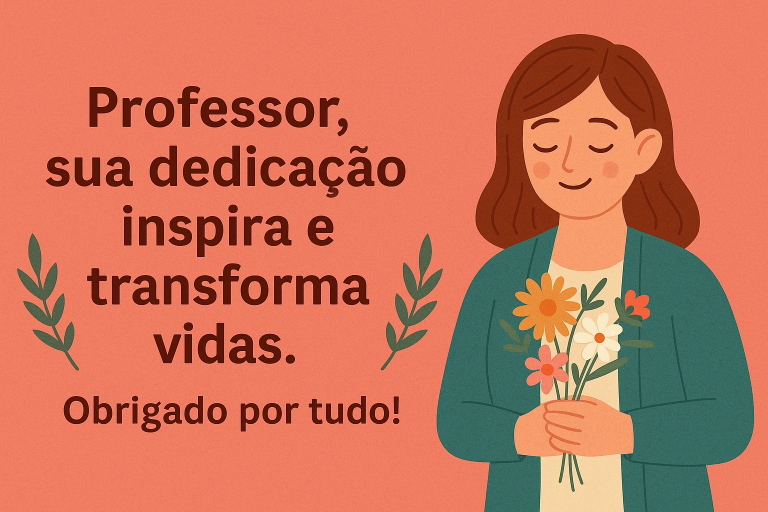 carta para o Dia dos Professores