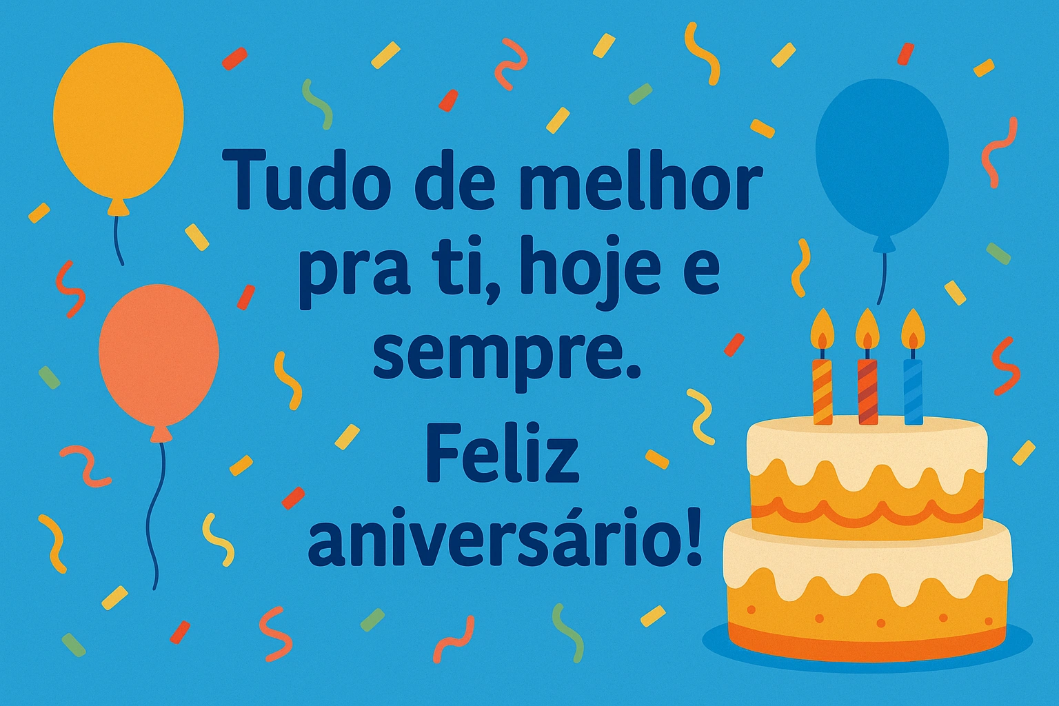 mensagem de feliz aniversário para amigos