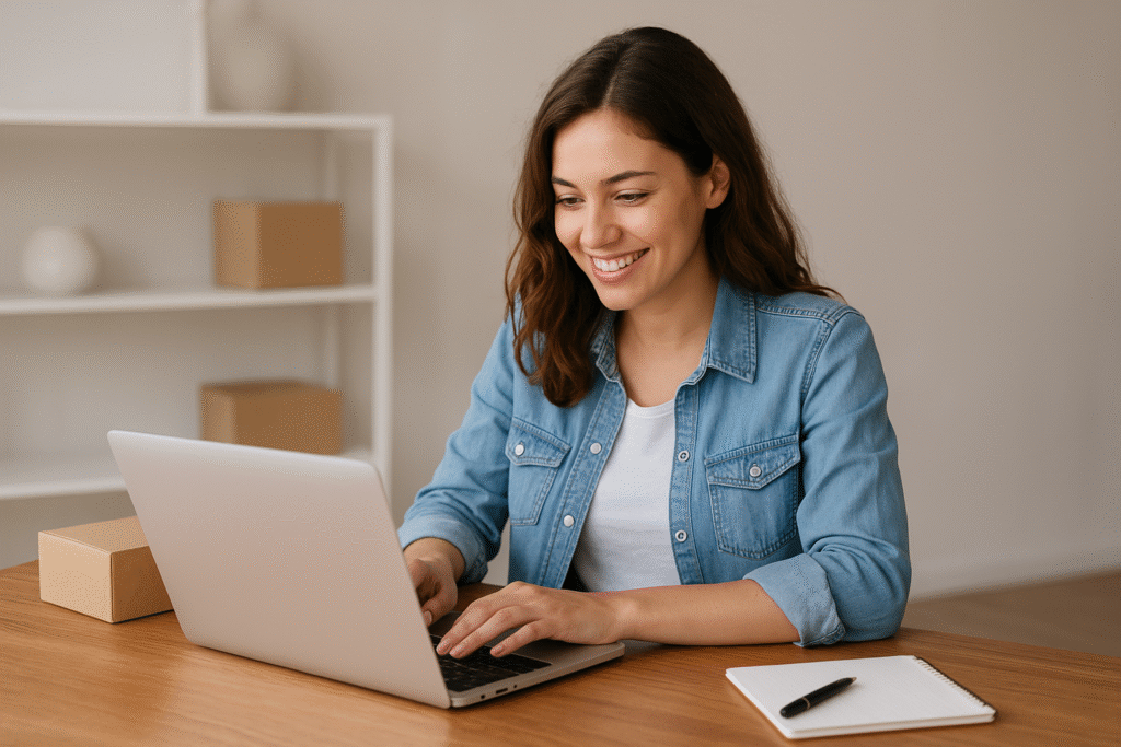 Trabalhar online com vendas