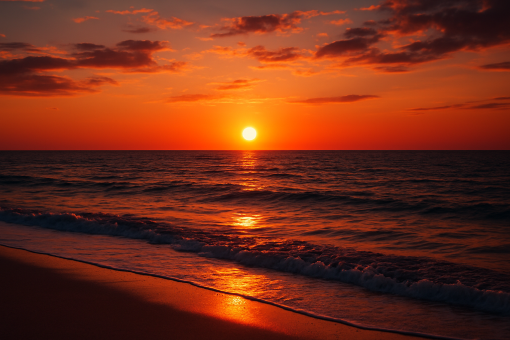 frase para por do sol