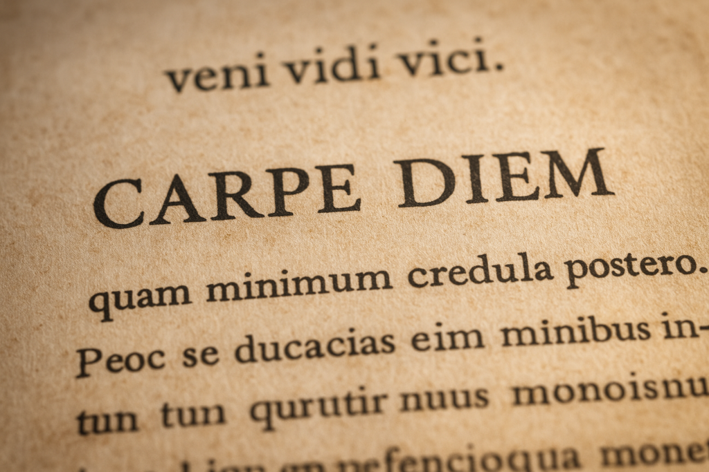 frases marcantes em latim