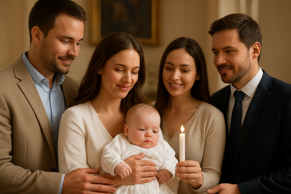 mensagem padrinhos de batizado