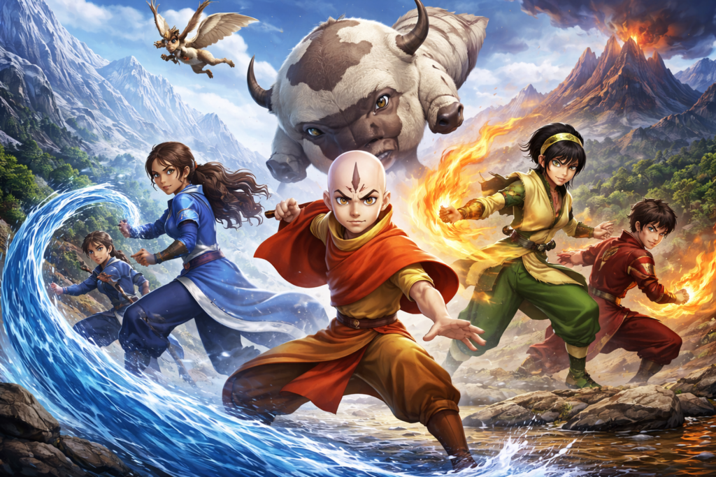 avatar lenda de aang