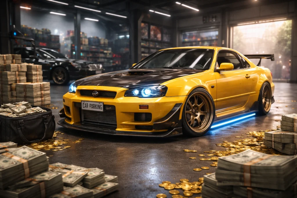 Car Parking dinheiro infinito