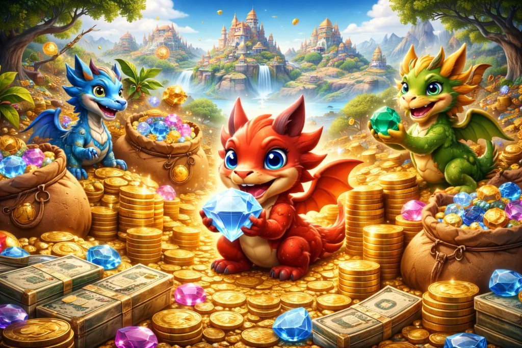 Dragon City dinheiro infinito