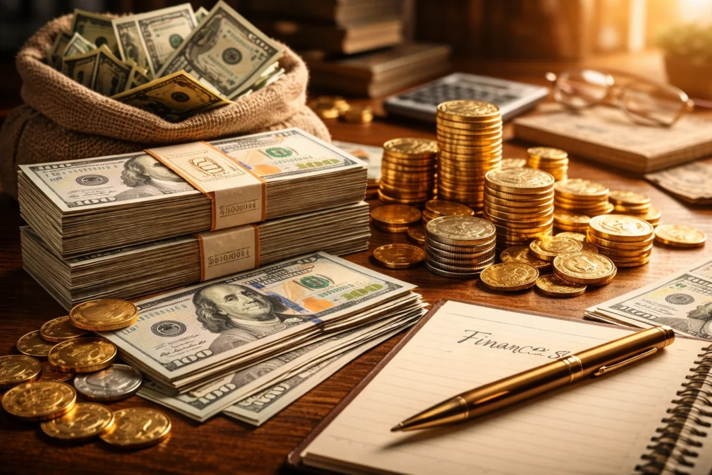 Sinônimo de dinheiro